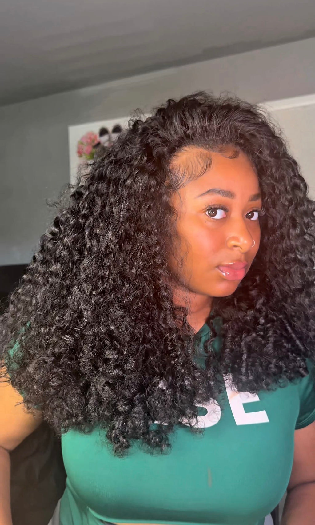 ISEE HAIR Burmese Curly Wear Go Half Wig 250% Density