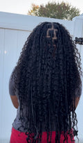 QVR Hair 22” Afro Kinky Human Hair Bulk Hair – NEW