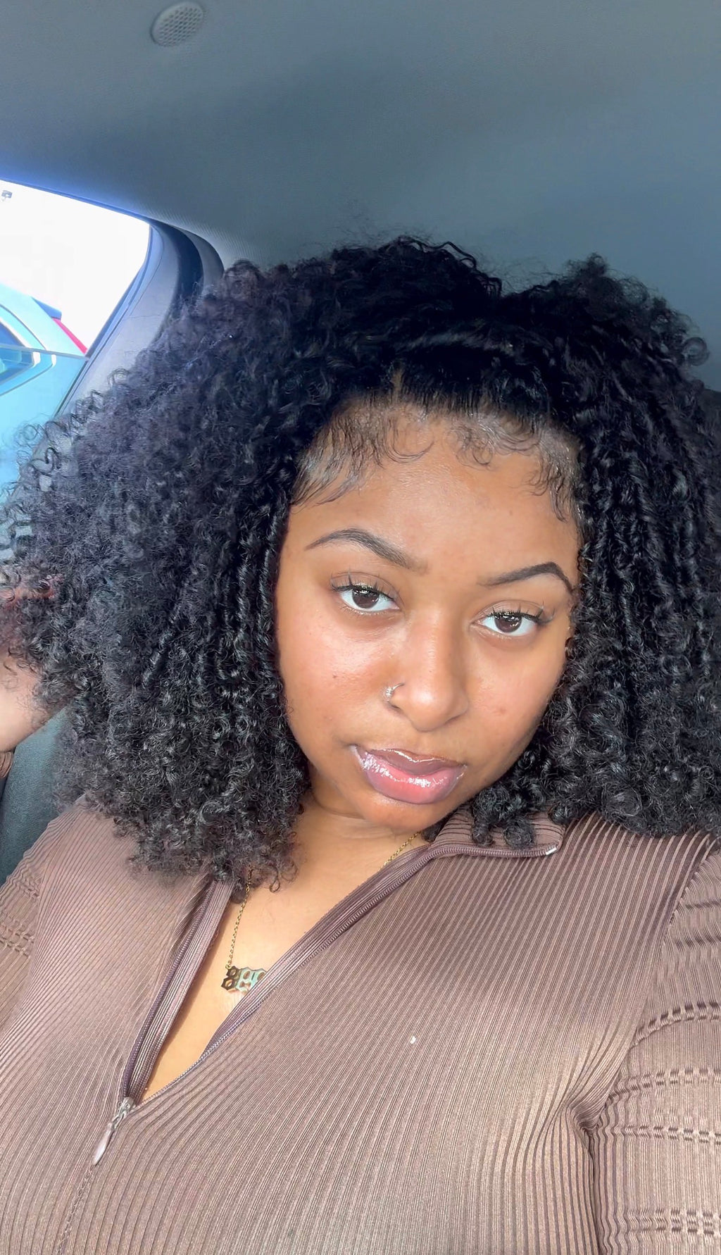 BGMgirl 20” Afro Curly Half Wig | Luxe Rewear