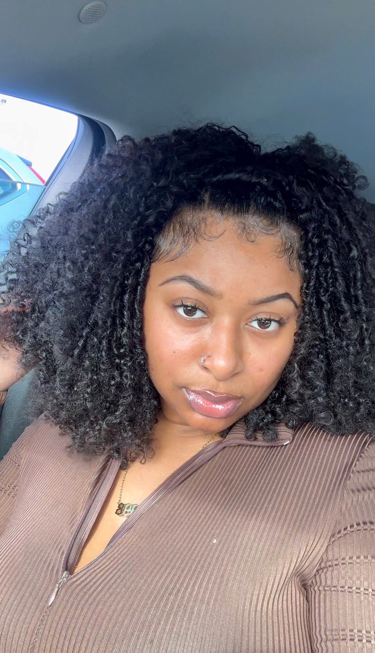 BGMgirl 20” Afro Curly Half Wig | Luxe Rewear
