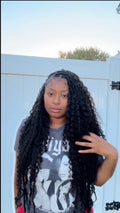 QVR Hair 18” Water Wave Human Hair Bulk Hair – NEW