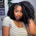 Ywigs 20” Kinky Curly Human Hair Feather Crochet | NEW | SOLD PER PACK