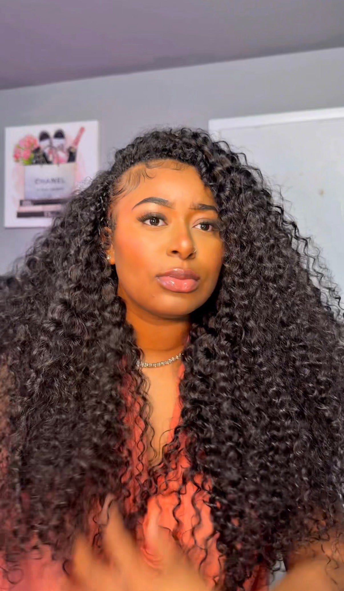 OQ 26” Water Wave 250% Density Wear & Go Half Wig | Luxe Rewear