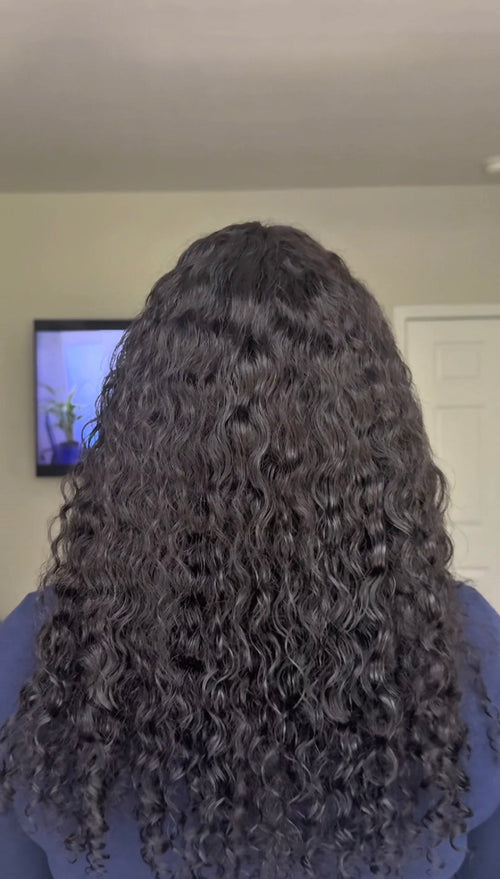 Cute Bein Hair 18” Burmese Curly Half Wig