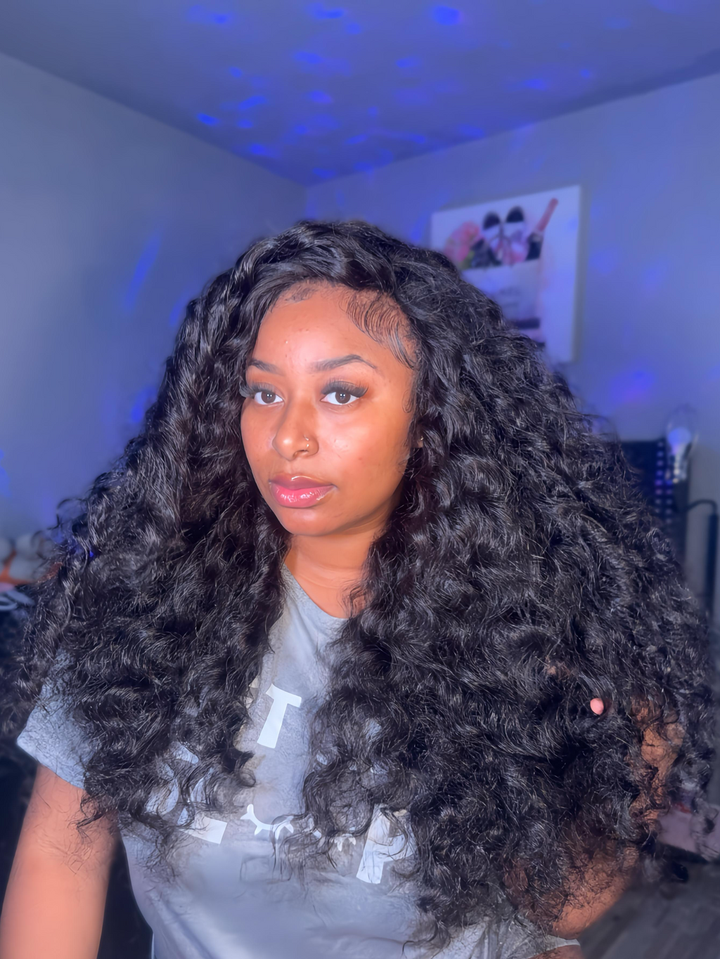 ISEE Hair 26” Loose Curly Half Wig | 250% Density