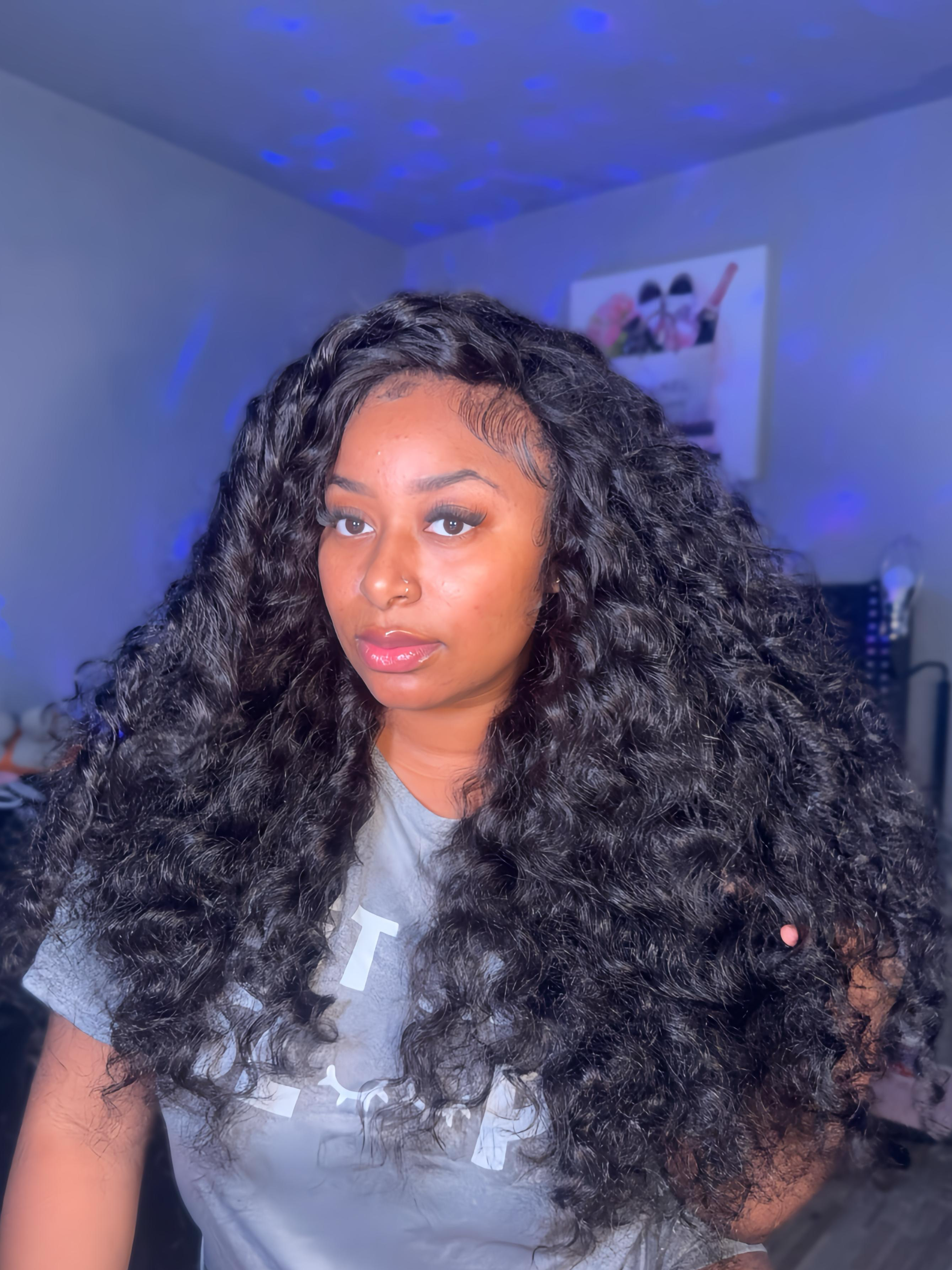 ISEE Hair 26” Loose Curly Half Wig | 250% Density
