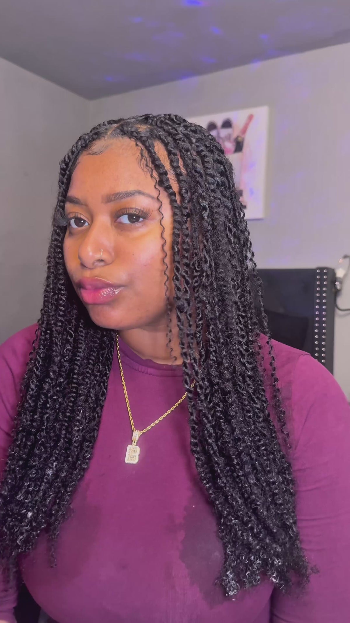 Style Icon 20” Kinky Curly Human Hair Bulk Hair – NEW (1 Pack Only)