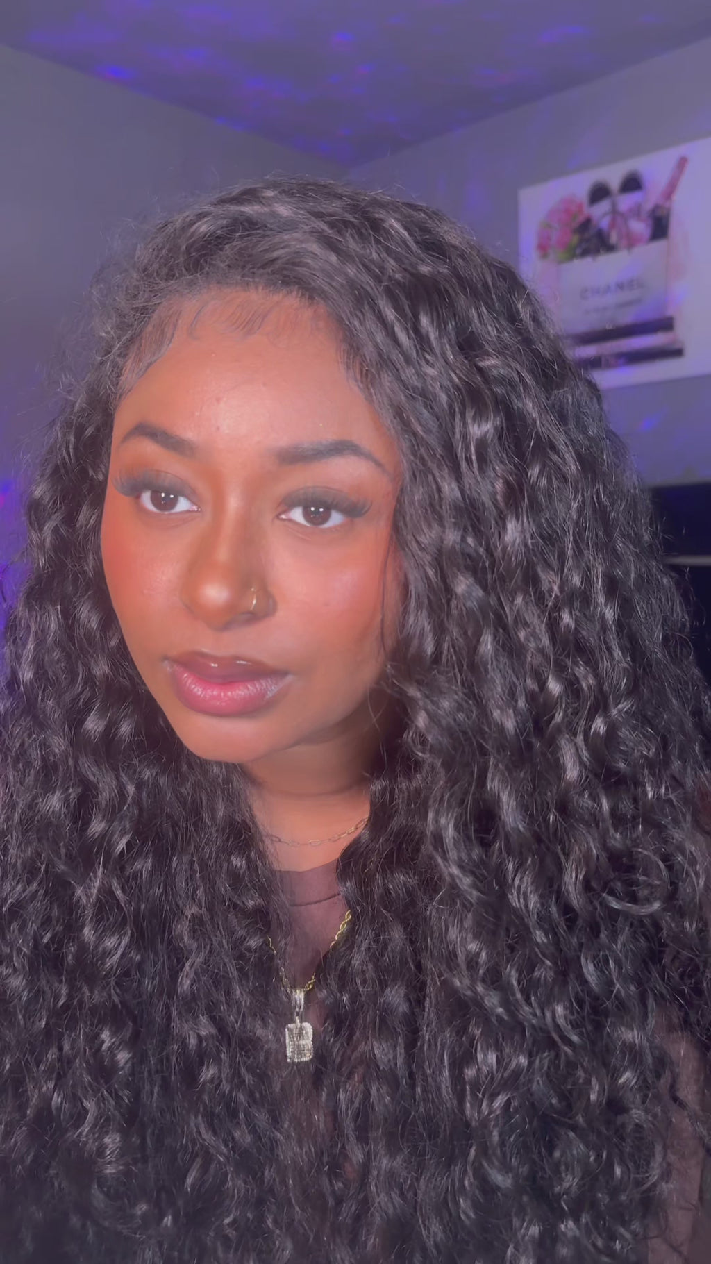 ISEE Hair 26” Loose Curly Half Wig | 250% Density